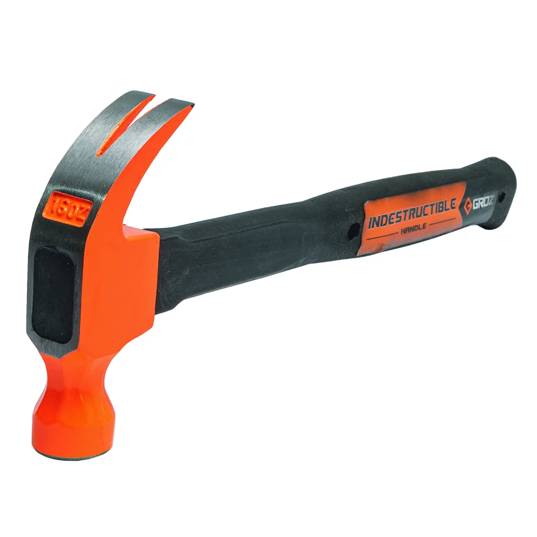 13" Indestructible Handle Claw Hammer, 16 oz.