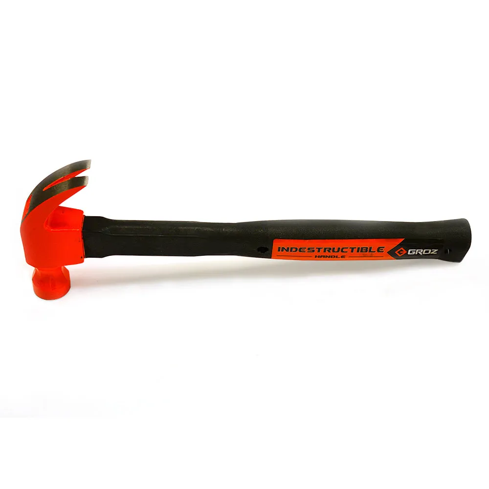 13" Indestructible Handle Claw Hammer, 16 oz.