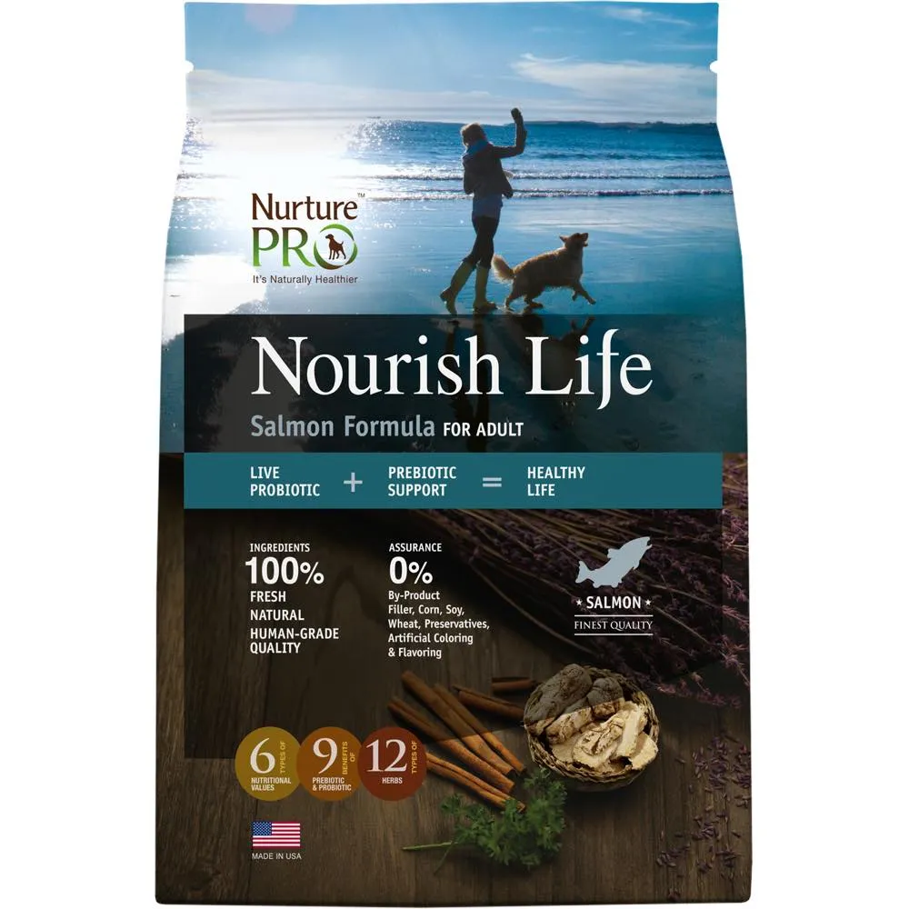 20% OFF: Nurture Pro Nourish Life Salmon Adult Dry Dog Food