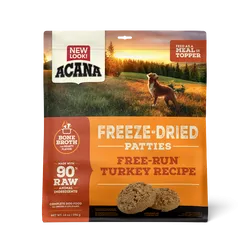 ACANA Freeze-Dried Free-Run Turkey Recipe High Protein Patties Dog Food