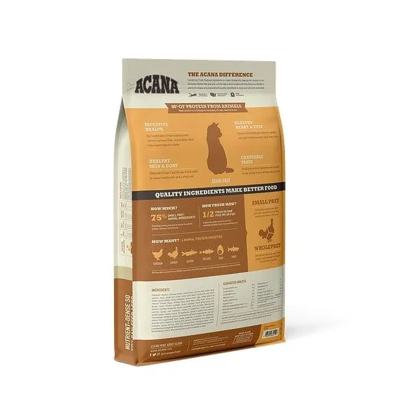 ACANA Meadowlands Freeze Dried Coated Grain Free Dry Cat Food