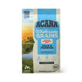 ACANA Singles   Wholesome Grains Limited Ingredient Diet Duck & Pumpkin Dry Dog Food