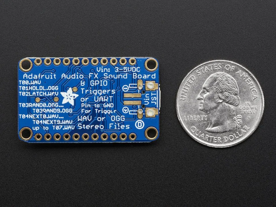 Adafruit Audio FX Mini Sound Board - WAV/OGG Trigger - 2MB Flash