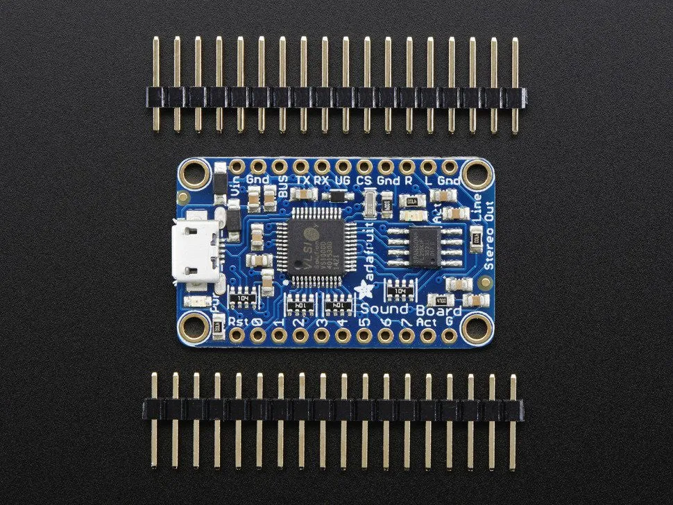 Adafruit Audio FX Mini Sound Board - WAV/OGG Trigger - 2MB Flash