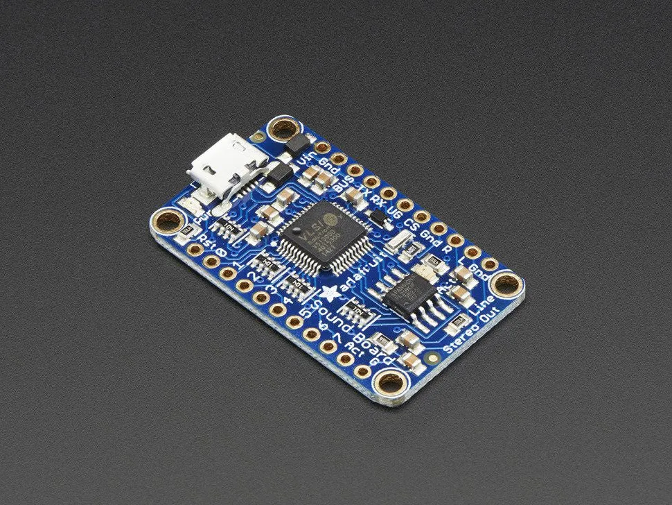 Adafruit Audio FX Mini Sound Board - WAV/OGG Trigger - 2MB Flash