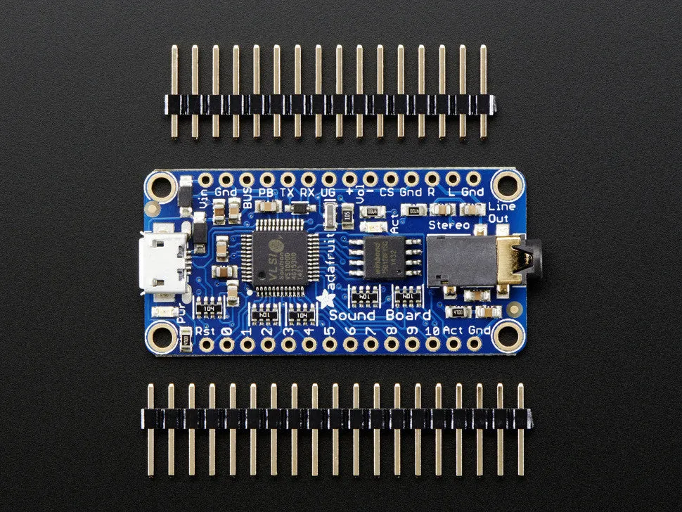 Adafruit Audio FX Sound Board - WAV/OGG Trigger with 16MB Flash