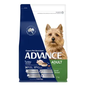 Advance Small Breed Turkey & Rice Adult Dry Dog Food