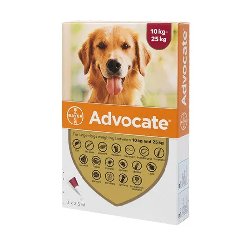 Advocate For Large Dogs 10kg-25kg - 1 Pipette