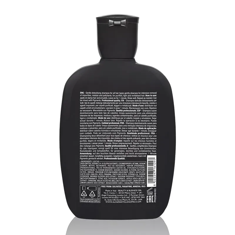 Alfaparf Semi Di Lino Sublime Detoxifying Low Shampoo