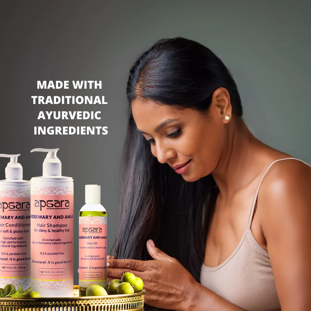 Apsara Natural Hair Care Routine