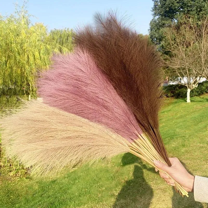 Artificial Pampas Grass Simulation Flower Plant Home Decoration