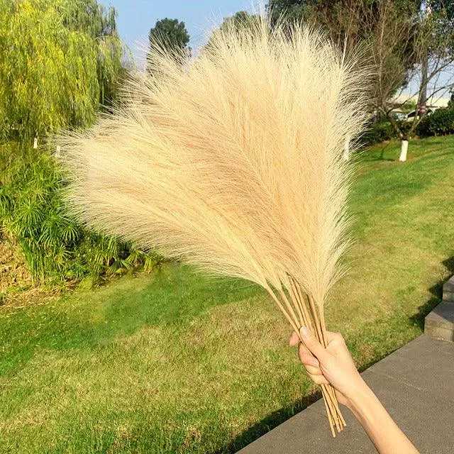 Artificial Pampas Grass Simulation Flower Plant Home Decoration