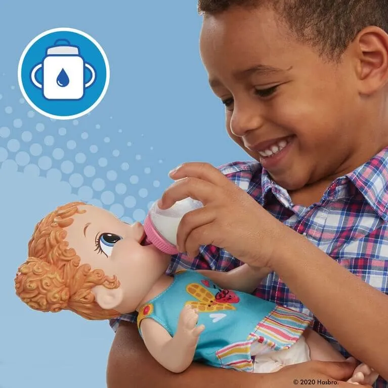 Baby Alive Breakfast Time Baby Blue Shirt Doll