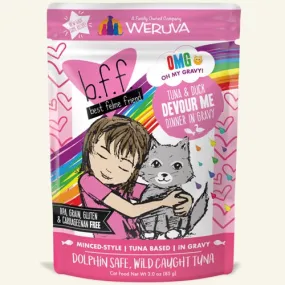 Best Feline Friend Tuna & Duck DEVOUR ME Cat Pouches