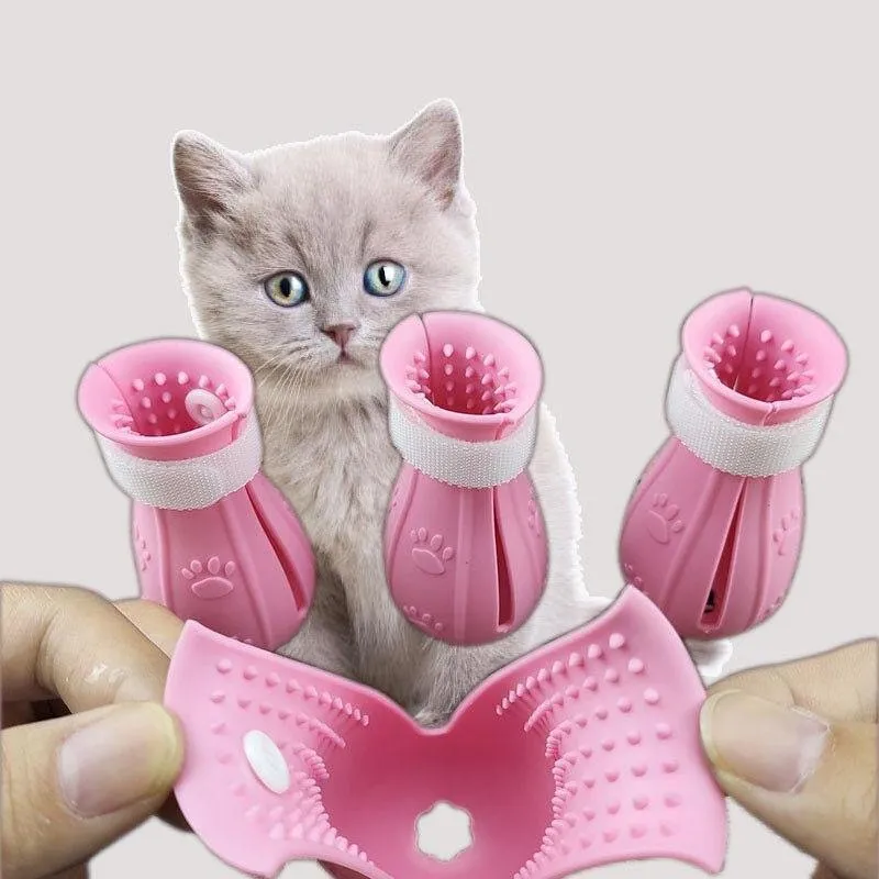 Bulby Silicone Cat Foot Covers