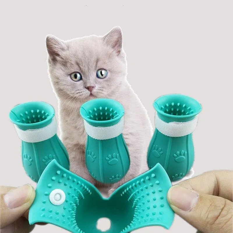 Bulby Silicone Cat Foot Covers