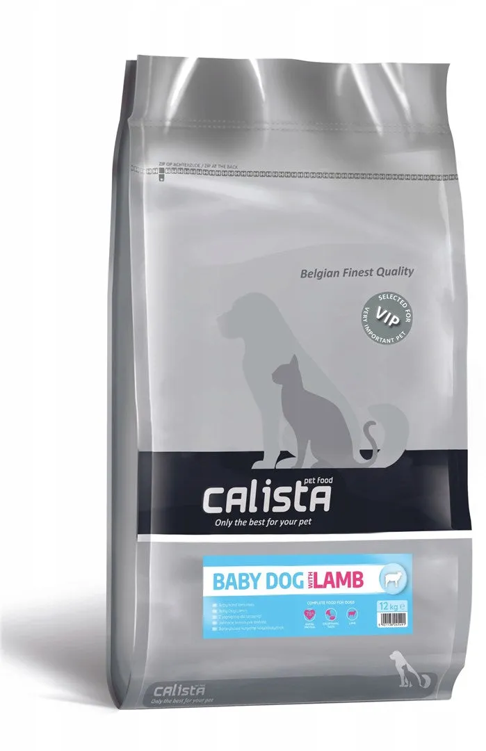 Calista Baby Dog Lamb - Dry Dog Food - 12Kg