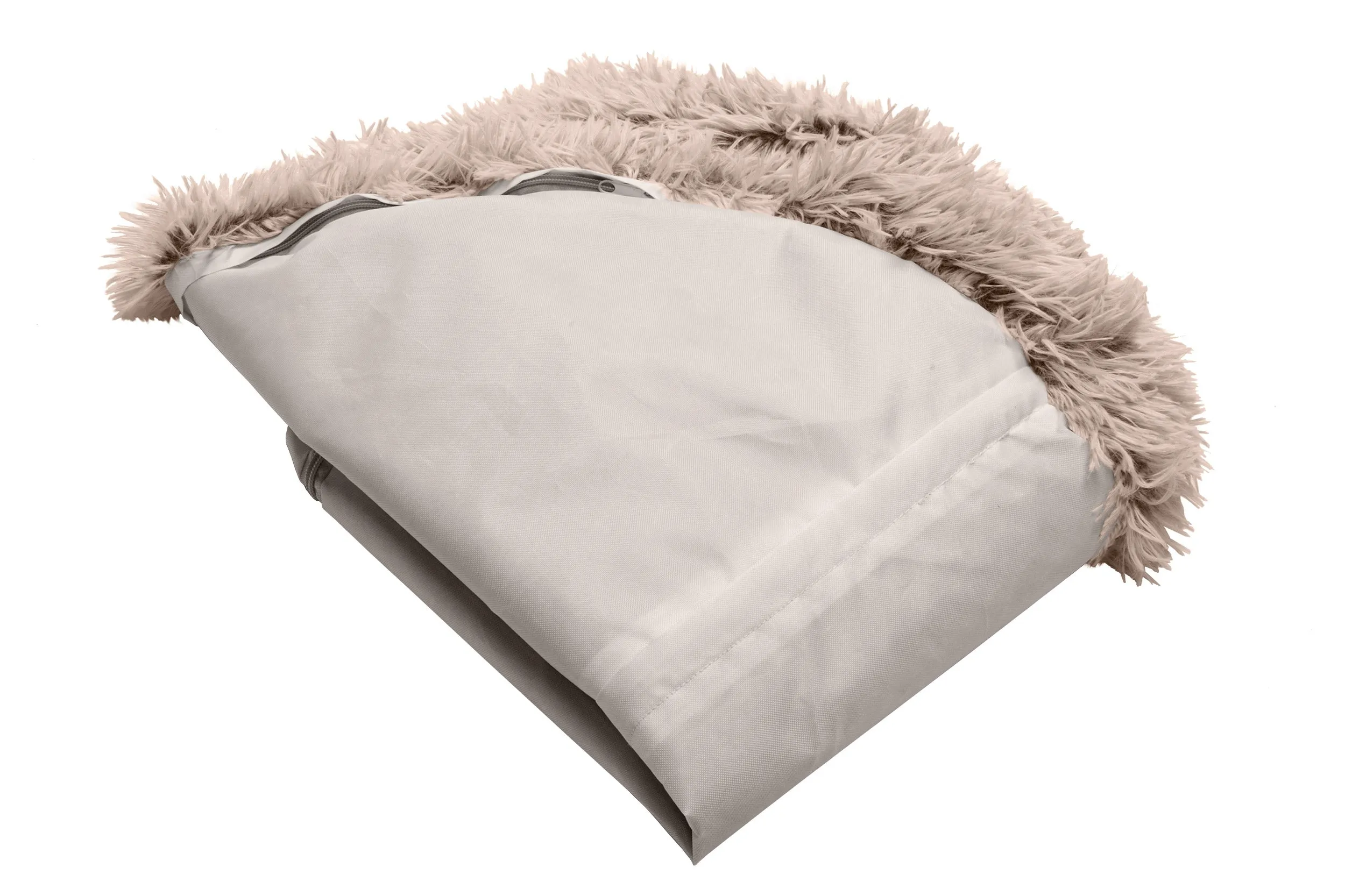 Calming Cuddler Long Fur Donut Dog Bed - Cover