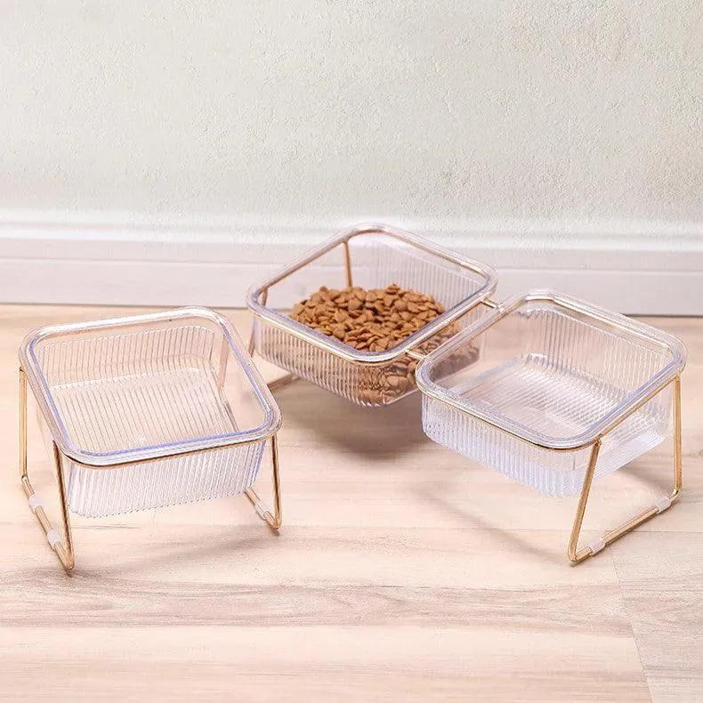 Cat Cube Slow Feeder Cat Bowl