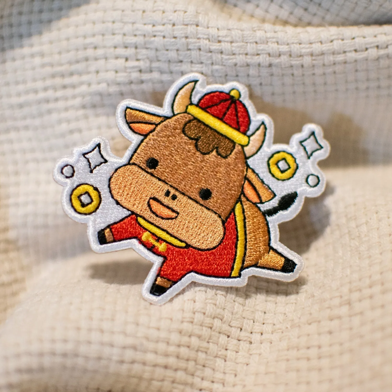 Chinese Zodiac Embroidered Patch Set