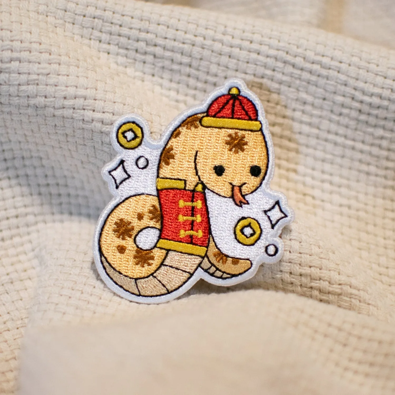 Chinese Zodiac Embroidered Patch Set