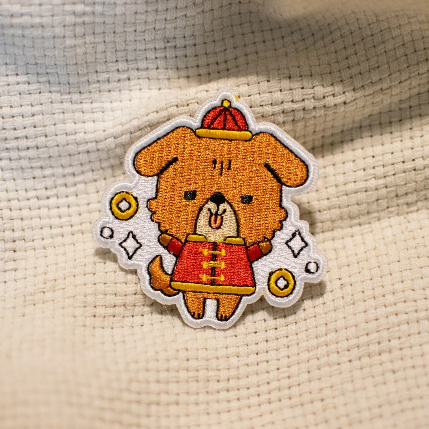 Chinese Zodiac Embroidered Patch Set