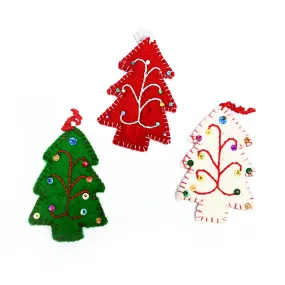 Classic Pine Trees (set of 3) - Unique