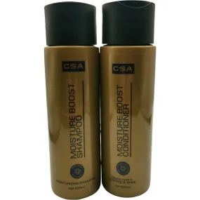 Combo - CSA Moisture Boost Shampoo (PH Balanced) & CSA Moisture Boost Condintioner (Detangling Moisturizing)