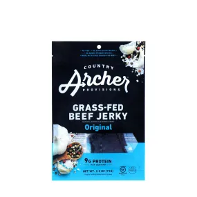 Country Archer Grass-Fed Beef Jerky Original 2.5oz