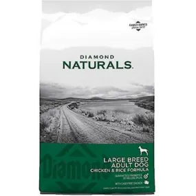 Diamond Naturals Large Breed Adult Chicken & Rice Formula Dry Dog Food, 40-lb bag