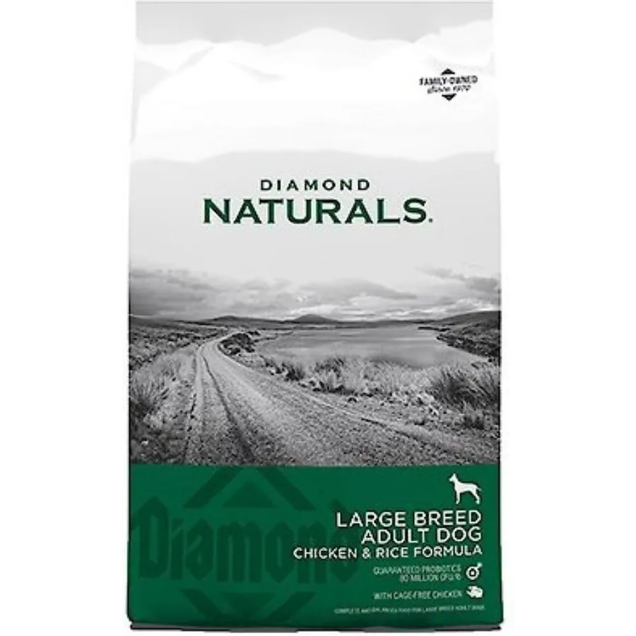 Diamond Naturals Large Breed Adult Chicken & Rice Formula Dry Dog Food, 40-lb bag