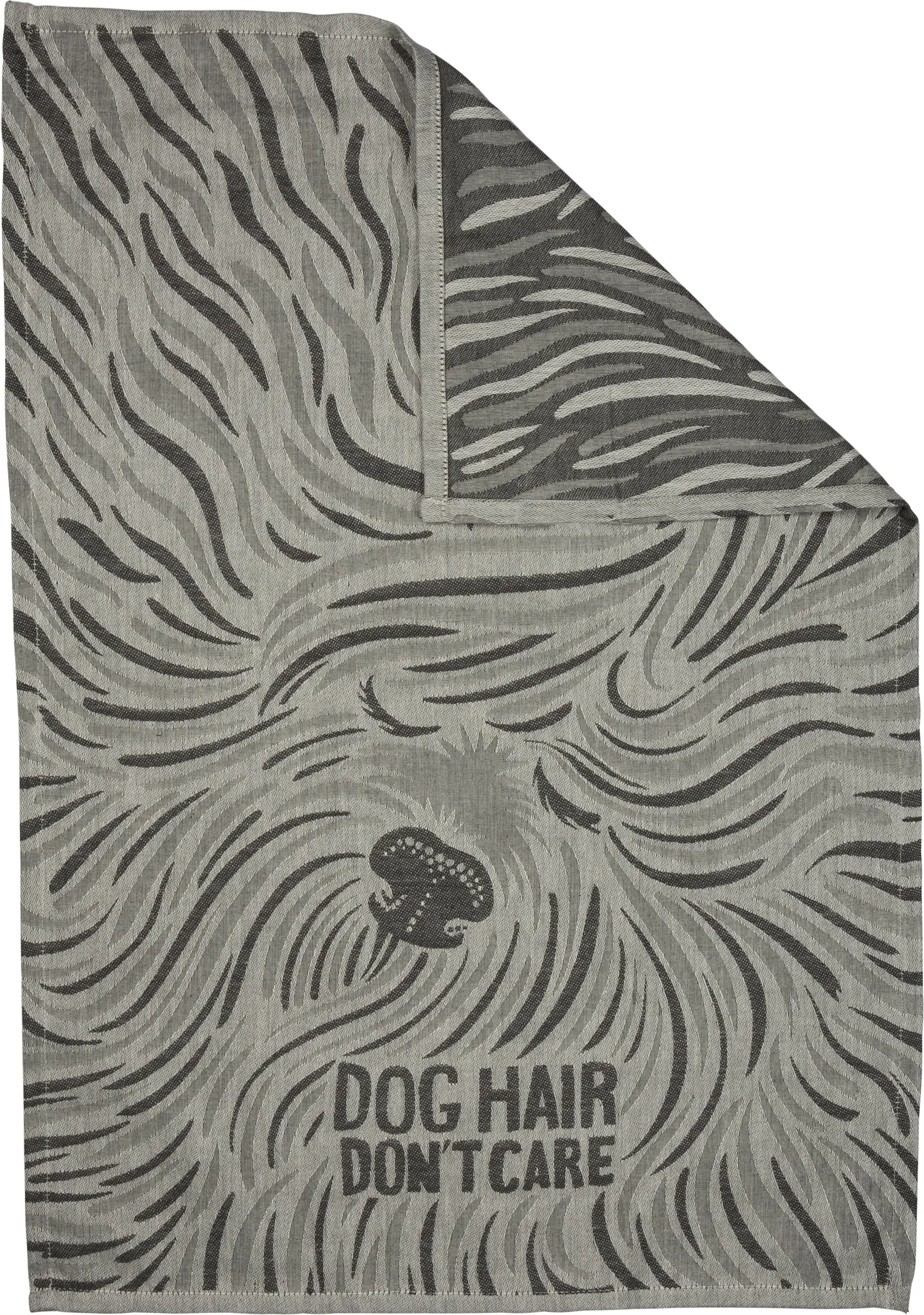 Dog Hair Don't Care Jacquard Towel