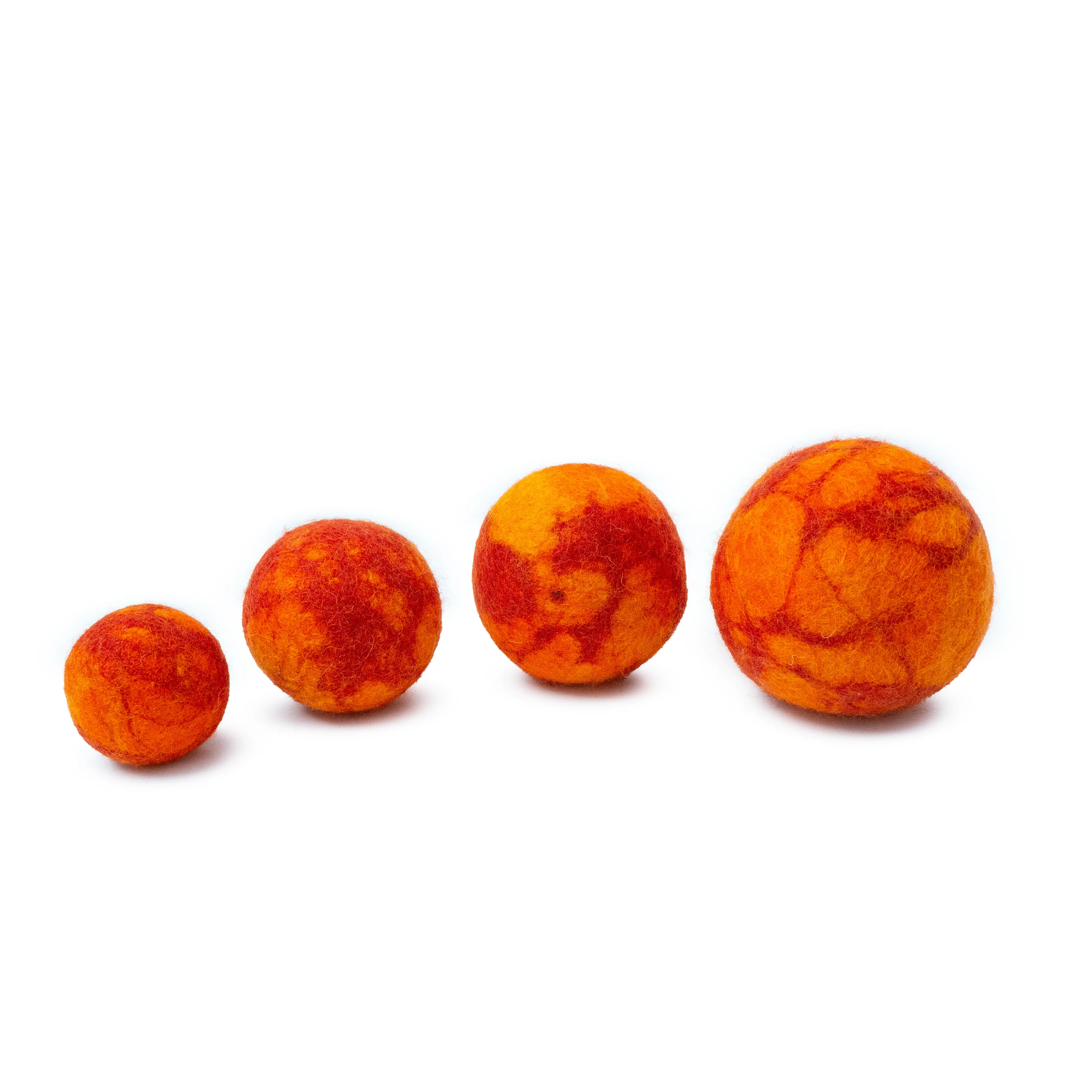 Dog Toy Ball Set of 2 - LAVA