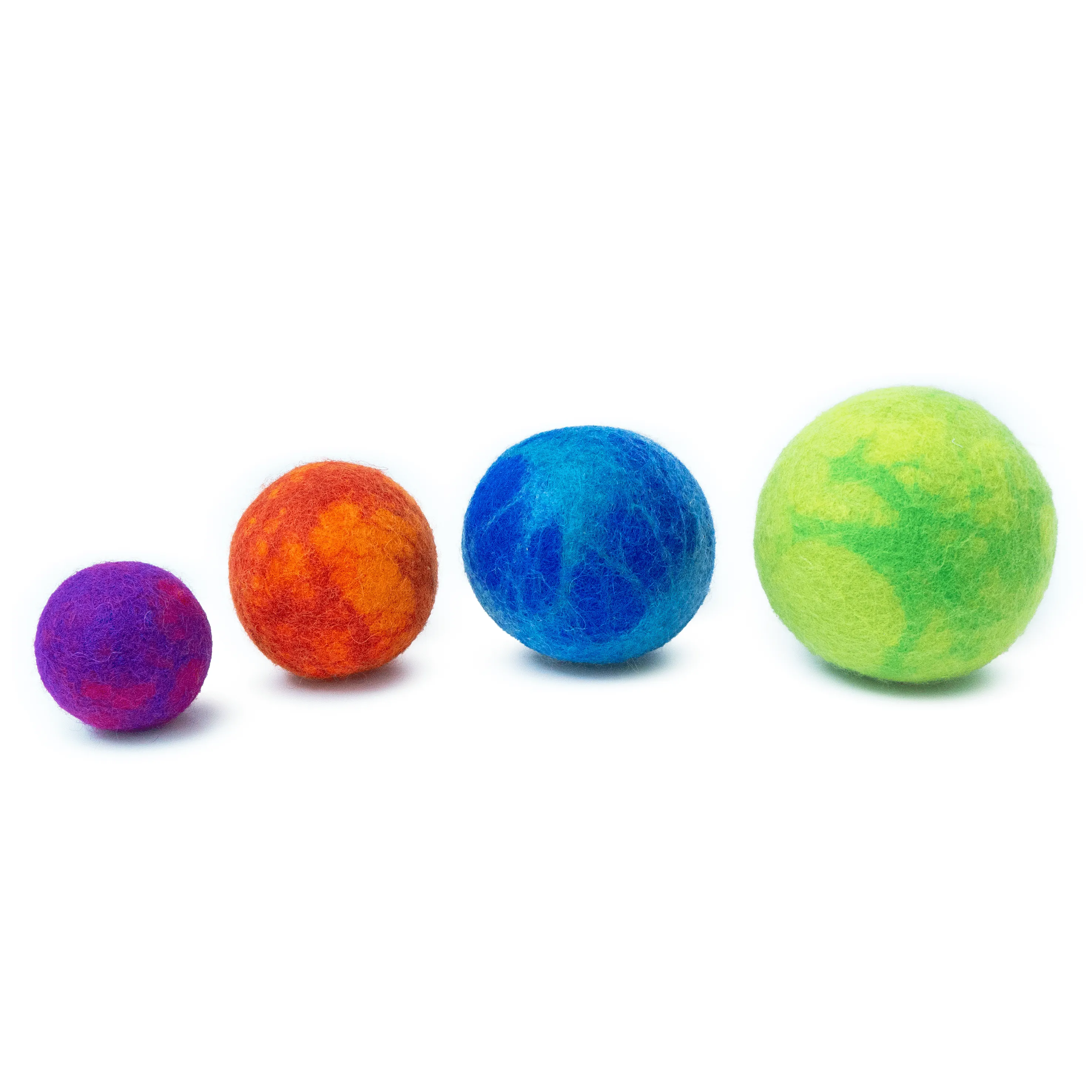 Dog Toy Ball Set of 2 - LAVA