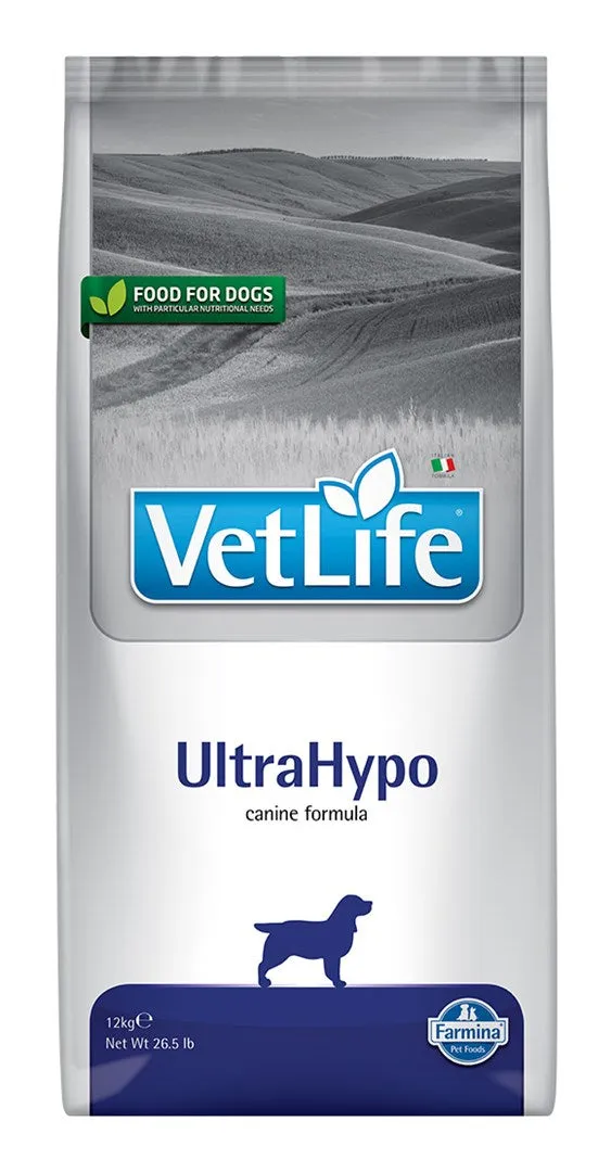 Farmina Vet Life Ultrahypo Canine - Dry Dog Food - 12 Kg