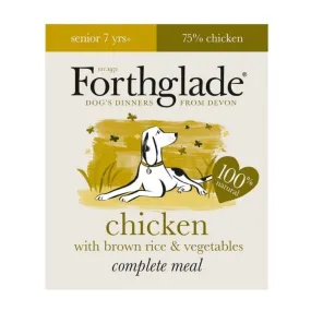 Forthglade Complete Senior Chicken with Brown Rice & Vegetables 18 x 395g