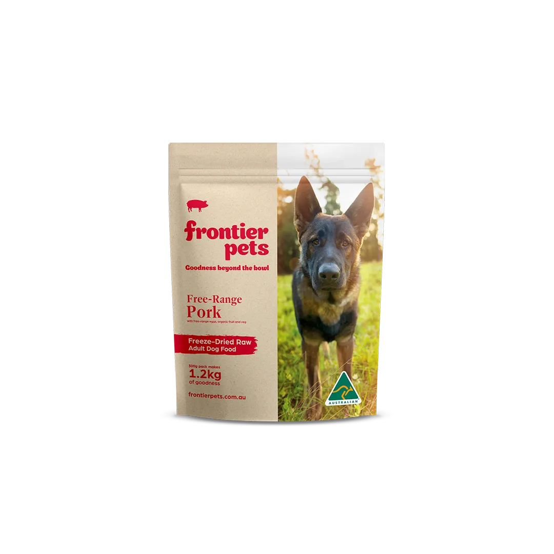 Free-Range Pork | Raw Freeze-Dried Dog Food - Adult