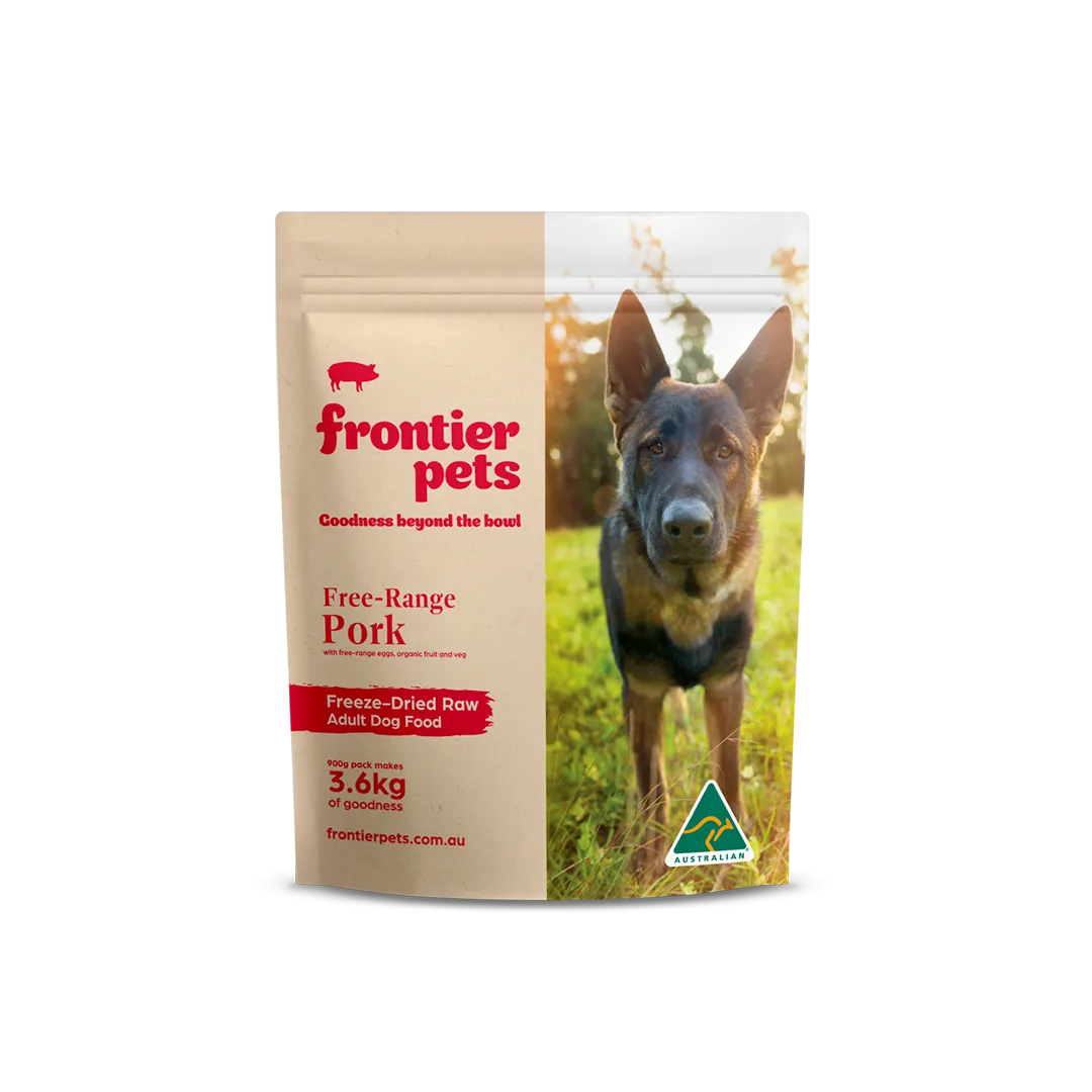 Free-Range Pork | Raw Freeze-Dried Dog Food - Adult