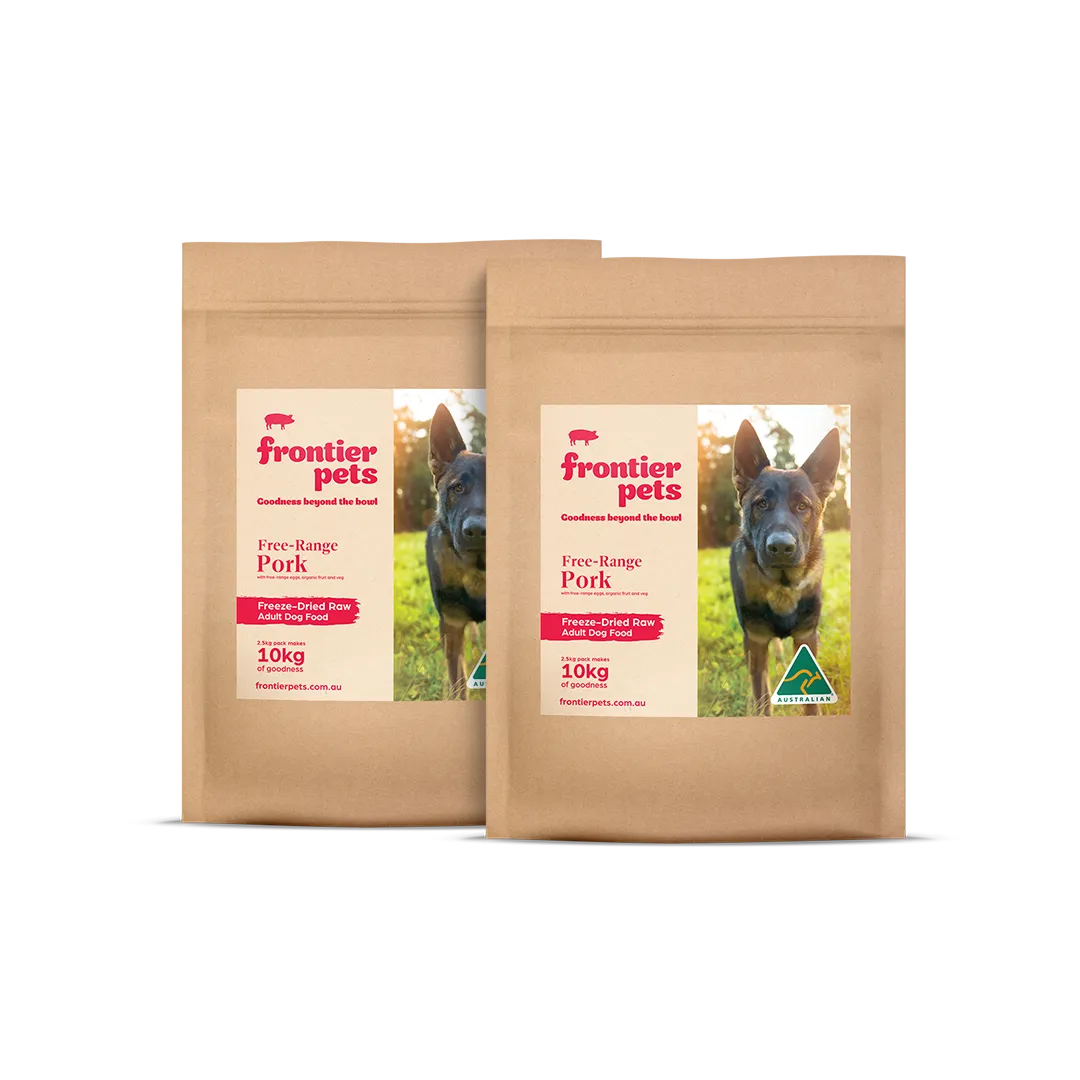 Free-Range Pork | Raw Freeze-Dried Dog Food - Adult