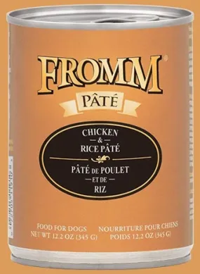 Fromm Chicken and Rice Canned Dog Food