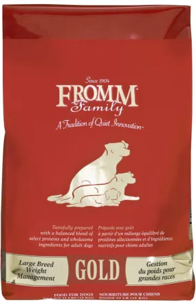 Fromm Gold Weight Management Large Breed Dry Dog Food