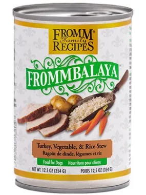 Frommbalaya Turkey, Vegetable, and Rice Canned Stew Dog Food