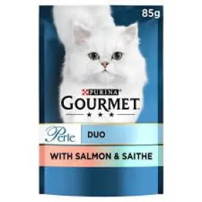 Gourmet perle with salmon&salthe 85g