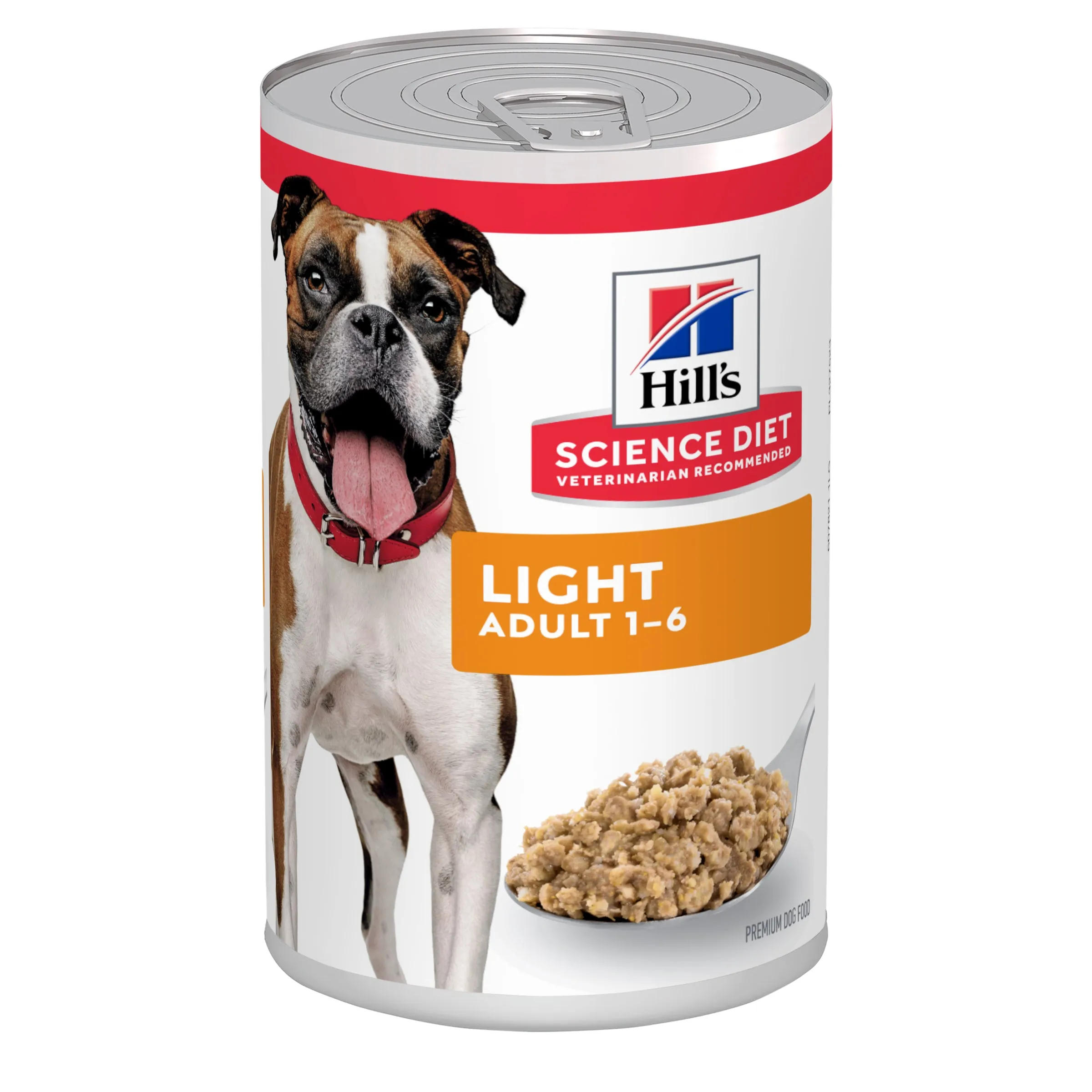 Hill's Science Diet Adult Light Canned Dog Food 370g x 12