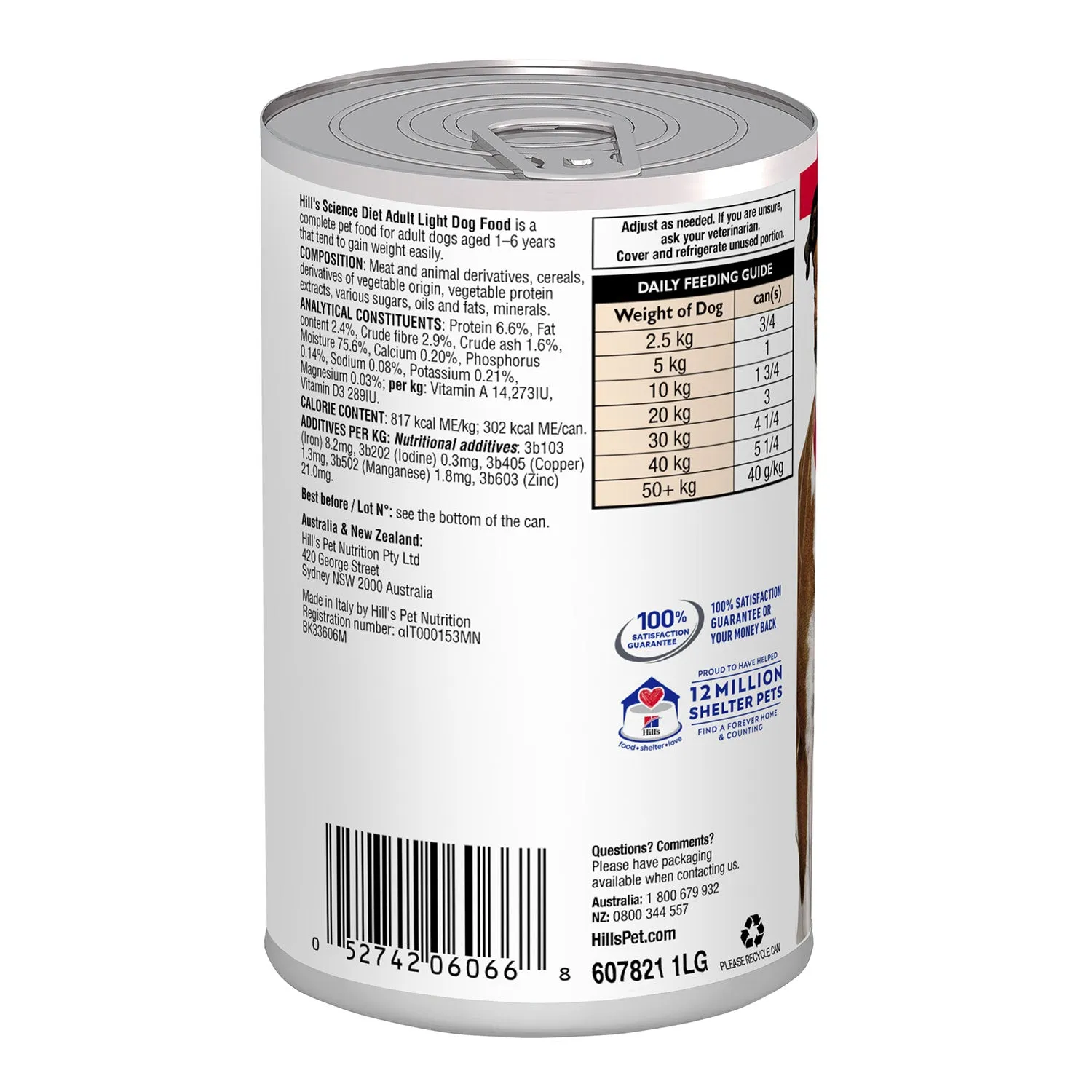 Hill's Science Diet Light Adult Canned Dog Food