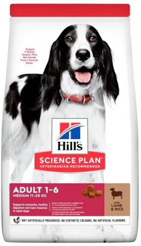 Hill's Science Plan Adult Medium Lamb&Rice - Dry Dog Food - 2.5 Kg