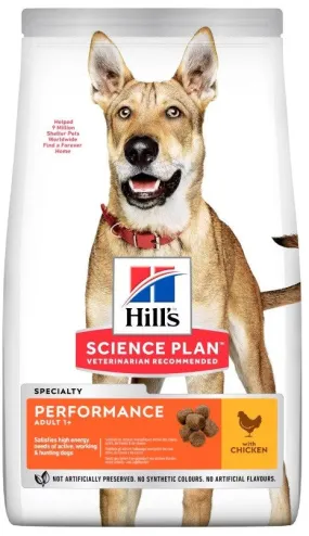 Hill's Science Plan Canine Adult Performance Chicken - Dry Dog Food - 14 Kg