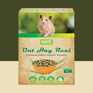 JiMMy Pet Products Oat hay Real Hamster Food 450gm