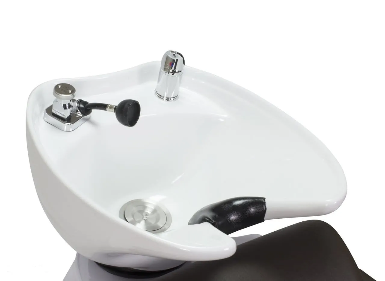 KLYNE (Reclining) Shampoo Backwash Unit with UPC Certified Faucet