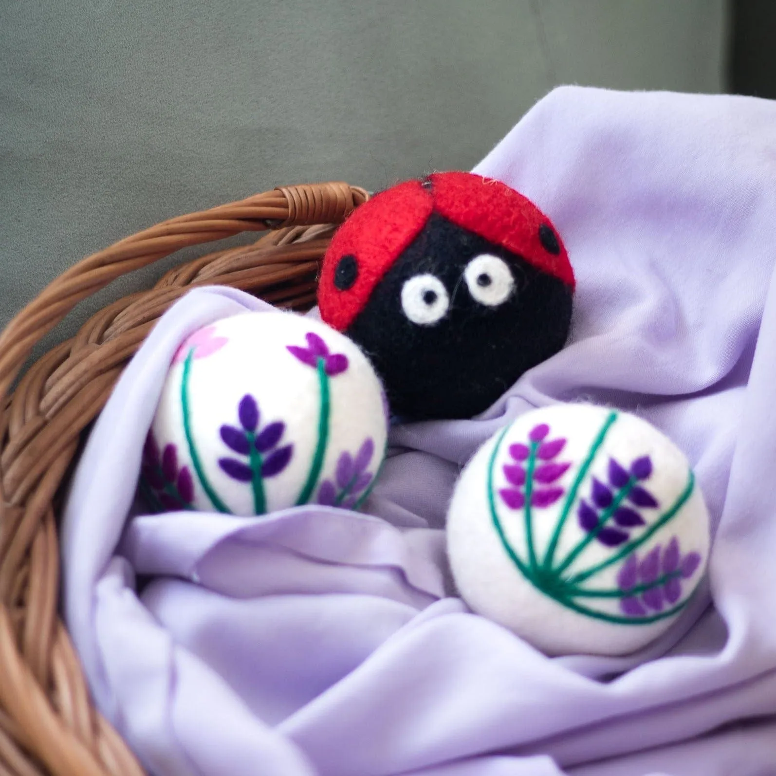 Lavender Fields Ladybug